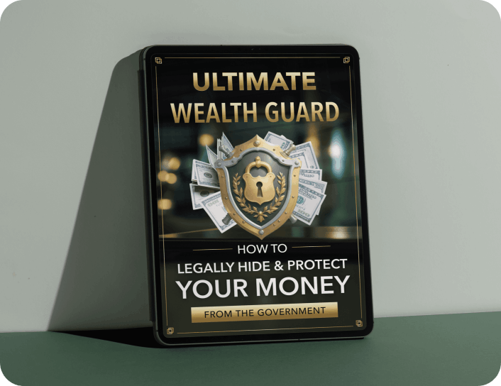 Free Bonus #2: Ultimate Wealth Guard: How To Legally Hide & Protect Your Money From the Government